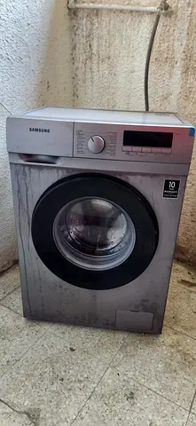 Samsung Front Load Washing Machine - 7kg, Silver (Used)