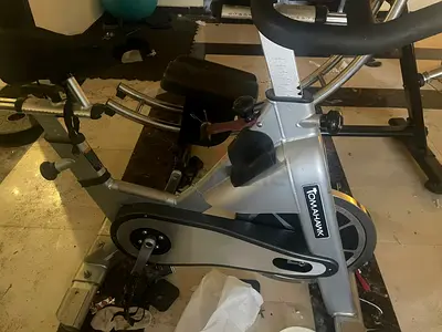 Used Tomahawk Indoor Spin Bike - Good Working Condition