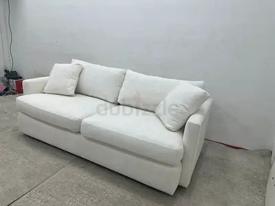 Perfect condition crate&barrel three seater sofa
