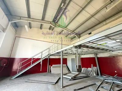 Warehouse for Annual Rent in Industrial Area 11, Sharjah, 1,500 Sq. Ft. Including 500 Sq. Ft. Mezzanine, 12 kW Electricity and Payment in 4 Cheques.