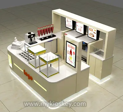 Attractive Mall Candy & Sweet Kiosk Displays