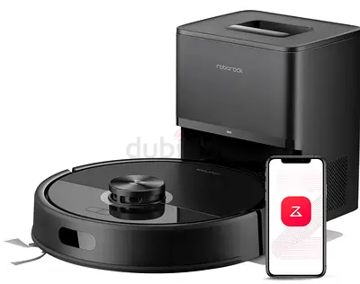 Roborock Robot Vacuum Q7 with Auto-Empty Dock (Black) - Excellent Condition