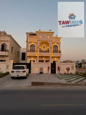 فيلا فاخرة مفروشة بالكامل للإيجار في الزاهية عجمان