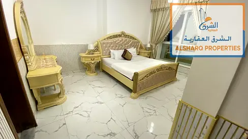 شقة غرفتين وصالة مفروشة بالكامل للإيجار | أبراج الواحة – الراشدية 1، عجمانشامل جميع الفواتير والإنترنت | مرافق متكاملة**  فرصة مميزة بموقع مميز