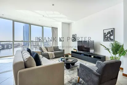 Luxurious 2BR with Amazing Dubai Creek Views | Ideal for Mid-Term Rental, Monthly & Weekely Stays | All Bills Inclusive