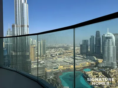 Burj and Full Fountain Views | Vacant | Brand New
