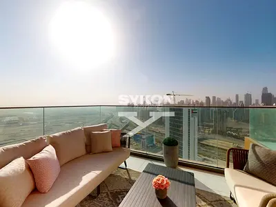 SLS 1BR Loft | Furnished | High Floor | Burj View