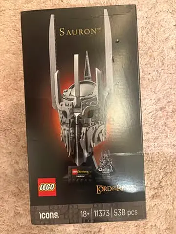 BARGAIN BRAND NEW LEGO 11373 LOTR SAURON’S HELMET