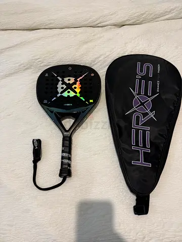 Heroes Padel Racket with Cover - never used brand new