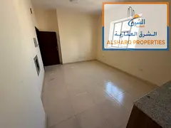 Studio for rent, second row from the Ajman Corniche; spacious unit, priced at 17,000.