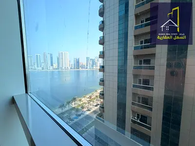 Sea View 1 Bedroom Apartment for Rent in Palm Tower 1, Al Khan, Sharjah