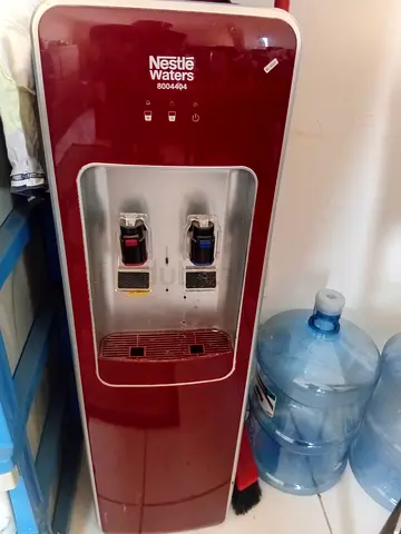 Nestle Waters Red Water Dispenser - Hot & Cold, Good Condition