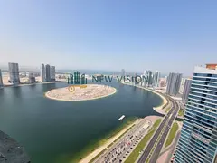 3-Bedroom Apartment with Sea View, Huge Terrace, 2 Parking Spaces, Free Gym and Pool, Built-in Wardr
