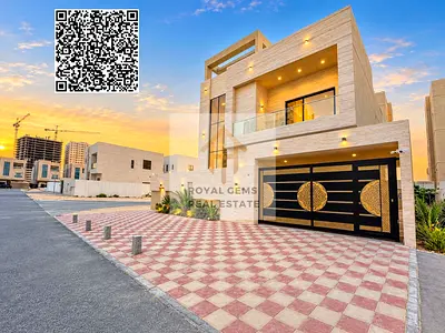 Luxury 6BR Villa for Sale at AED 2M | 3,014 Sq Ft Plot | 4,411 Sq Ft BUA | Premium Finishes | Roof Sitting | Smart Lock | Slightly Negotiable
