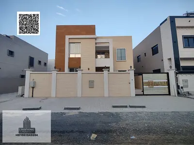 فيلا للبيع في عجمان منطقه الياسمين شمل كهرباء والمياء والمكيفات 5 غرف ماستر ومجلس وصاله وغرفه خادمه مع امكانيه التمويل البنكي