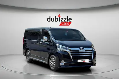 AED 1824/month | 2021 Toyota Granvia  | GCC Specs | Ref#539689