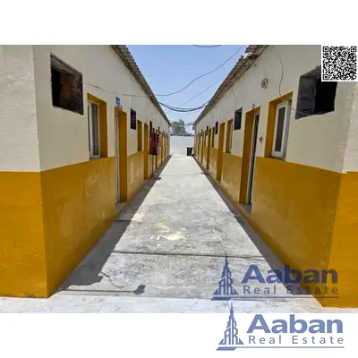 50 Rooms Labour Camp available Ready to move with 8 people capacity in Al Sajaa sharjah