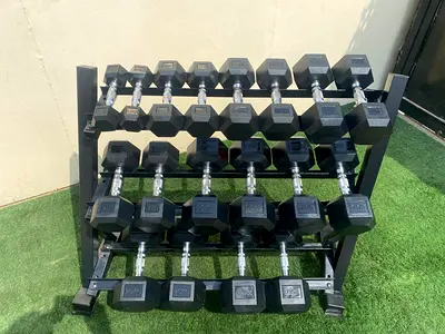 Hex dumbells 2.5kg too 25kg