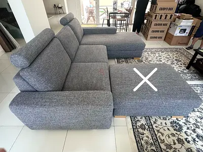 Perfect Condition Ikea Sorvoline Sofa without head Rest