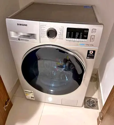 Samsung Front Load Washer-Dryer Combo — 7kg/5kg, Good Condition