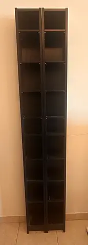 Tall display units x 4