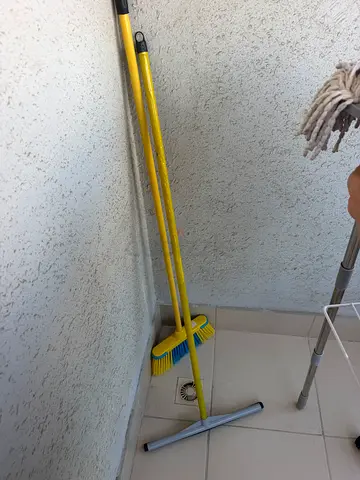 Household Mop, Broom  Set - Good Condition