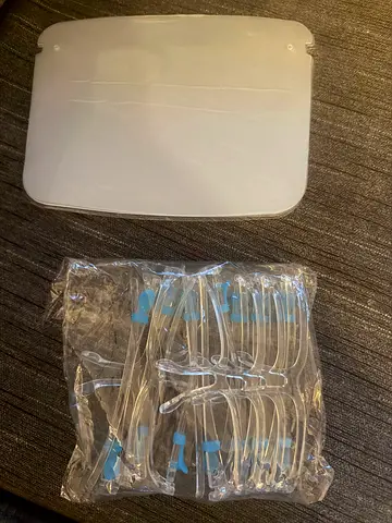 Free!! Unused Medical face shields