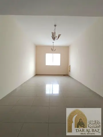 Free parking and an open view! A 2-bedroom apartment with a living room in Al Majaz 2, located near