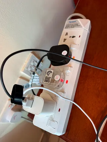5 units - Used Power Strip / Extension Socket with Multiple Outlets and USB Chargers