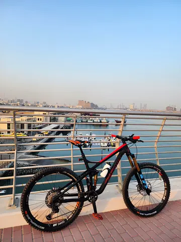 Thösum Carbon enduro Mountain Bike - Full Suspension, 27.5" Wheels, Disc Brakes