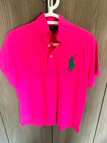 Polo RL pusha pink poloshirt