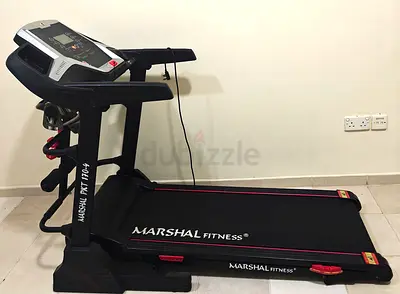 🏃 Marshal Fitness Motorized Treadmill with Massage Belt – AED 950 (Negotiable)