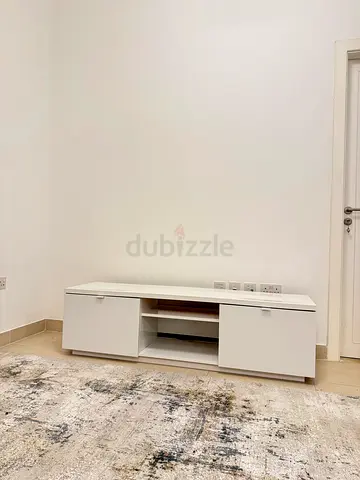 IKEA White TV Cabinet / Entertainment Unit – Modern Design