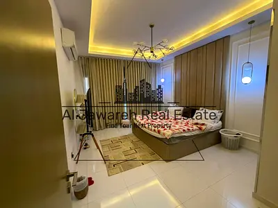 Townhouse in Al Zahia Fully furnished with new furniture 4 rooms with a majlis and a living