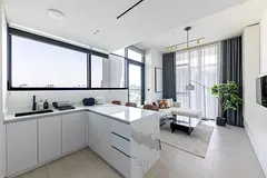 Fully furnished 2BR | Spacious balcony | City view | Prime JVC location