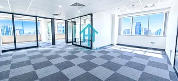Premium Fitted Office for Rent | Moosa Tower 1 | Near Metro | 3 Parking Spaces