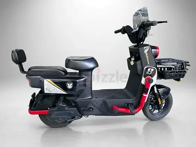 Electric Scooter / Moped, Dual Seat with Basket