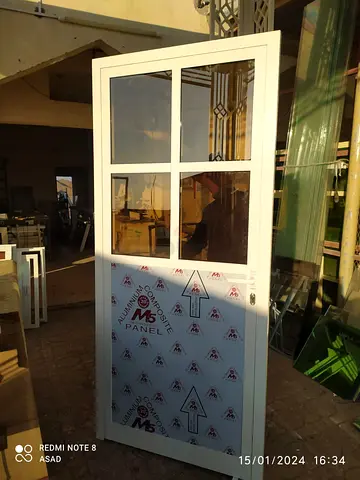 Glass door