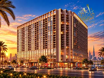 فرصة بعائد 12%. سكن مطل على الخور، خصم 7%