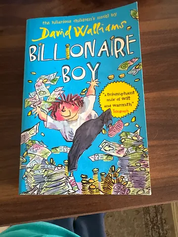 Billionaire Boy by David Walliams - Paperback