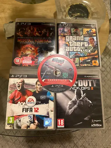 5 Sony PS3 Games