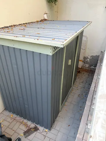 Metal Garden Storage Shed - Compact Outdoor Storage