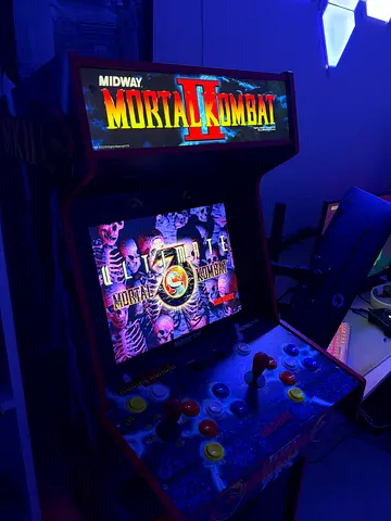 Full-size Mortal Kombat II Arcade Cabinet - Working Condition