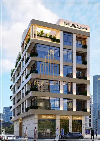 6-Floor Residential Building in Muwaileh Al Falah