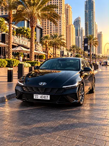 Hyundai ELANTRA! 24/7 support! airport drop available