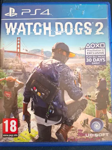 Watch Dogs 2 (PS4) - Original Disc, Good Condition