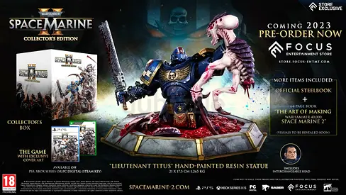 Warhammer 40,000 Space Marine 2 - Collector's Edition - NO GAME