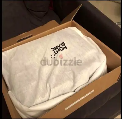 Montblanc branded item in box with dust bag