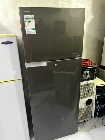 Toshiba Double Door Refrigerator - Good Condition