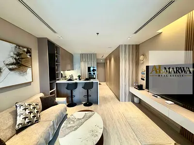 Private Beach Access ||Ready to Move ||Fully Furnished Luxurious& Huge Studio Convertible to BR|| C